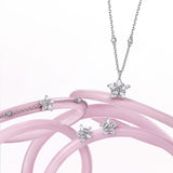 FANCIME "Ms Vega" Funkelnder Stern Alpha Lyrae Sterling Silber Armband