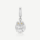 Harry Potter x FANCIME Hedwig-Anhänger aus Sterlingsilber