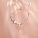 Armband „Sternenklare Melodie“ aus Sterlingsilber
