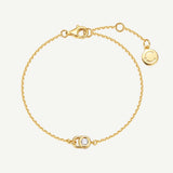 Bracelet pendentif en argent Promise Lock