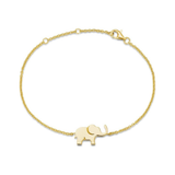 FANCIME Glückselefanten-Halskette, 925 Sterling Silber, hochglanzpoliertes Glückselefanten-Armband 