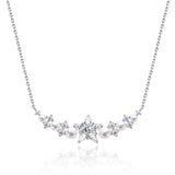 FANCIME „Vega Whisper“ Twinkling Star Alpha Lyrae Sterling Silber Halskette 