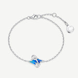 Harry Potter x FANCIME Patronus-Zeichen-Armband aus Silber, im Dunkeln leuchtend