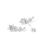 FANCIME "Vega Whisper" Twinkling Star Alpha Lyrae Sterling Silber Ohrstecker 