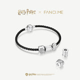 Harry Potter x FANCIME Leder-Silber-Armband