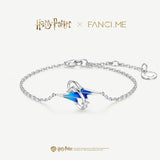 Harry Potter x FANCIME Patronus-Zeichen-Armband aus Silber, im Dunkeln leuchtend