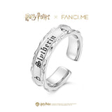 Harry Potter x FANCIME Slytherin Haus Sterling Silber Ring
