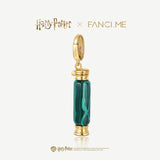 FANCIME × Harry Potter Deluminator Silver Charm Glow-in-the dark Design