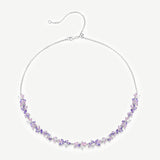 Collier en Argent Léger Wisteria Petal