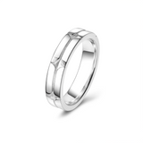 FANCIME „Sternenmelodie“ Partnerringe aus Sterlingsilber mit Sternenmotiv 