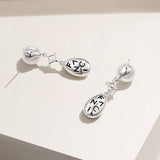 Boucles d'oreilles en Perles en Argent Sterling “Haricot Sucré” FANCIME