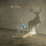 Harry Potter x FANCIME Patronus-Zeichen-Armband aus Silber, im Dunkeln leuchtend