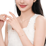 Bracelet pendentif en argent Promise Lock