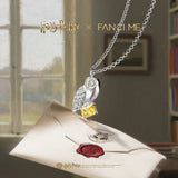 Collier en argent sterling Hedwig x Harry Potter FANCIME