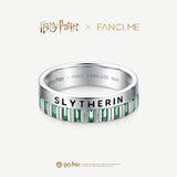 Harry Potter x FANCIME Slytherin Haus Silberring
