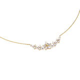 FANCIME „Vega Whisper“ Twinkling Star Alpha Lyrae Sterling Silber Halskette 