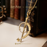 Colliers en Argent avec Charms de Baguette de Harry Potter x FANCIME