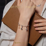 Harry Potter x FANCIME Magisches Charm-Armband aus Sterlingsilber