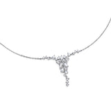 FANCIME "Vega Serenade" Twinkling Star Alpha Lyrae Sterling Silber Halskette 