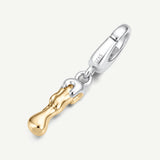 Molten Love Initial Charm Letter I in Sterling Silver