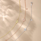 FANCIME "幸運草" 花卉 18K 黃金手鍊
