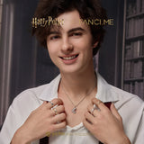 Harry Potter x FANCIME Slytherin Haus Sterling Silber Ring
