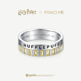 Harry Potter x FANCIME Hufflepuff Haus Silberring