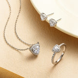 Balance Essential Silver Ring in White CZ