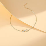 FANCIME "Passion" Infinity Classic 14K Yellow Gold Bracelet