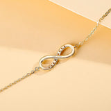 FANCIME "Passion" Infinity Classic 14K Yellow Gold Bracelet