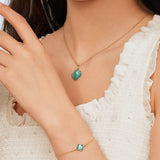 Bracelet pendentif en argent Promise Lock