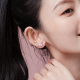 FANCIME „Sweetheart“ Pink Planet Ohrstecker aus Sterlingsilber