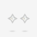 FANCI ME "Starlit Melody" Sterling Silver White Pearl Earrings Main