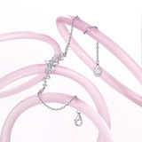 FANCIME "Vega Serenade " Twinkling Star Alpha Lyrae Sterling Silver Bracelet