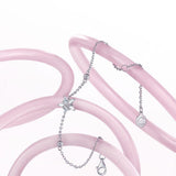 FANCIME "Ms Vega" Funkelnder Stern Alpha Lyrae Sterling Silber Armband