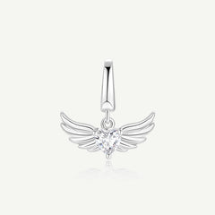 Charme en argent Aile de Cupidon