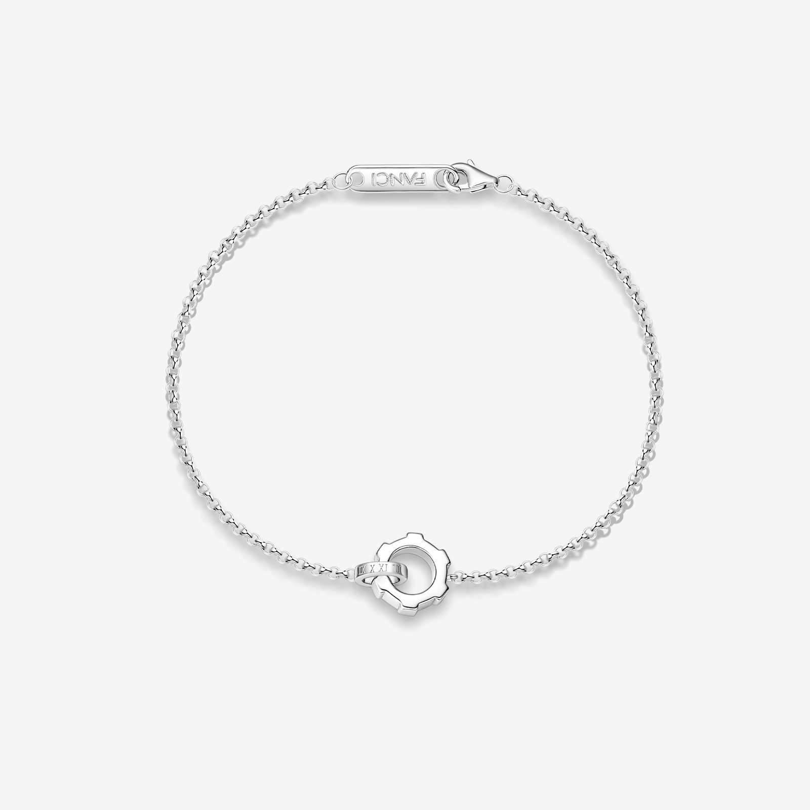 FANCIME „Unendlichkeitsschloss“ Partner-Versprechen-Armbänder aus Sterlingsilber 