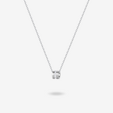 FANCIME "Our Commitment" Couples Sterling Silver Necklaces