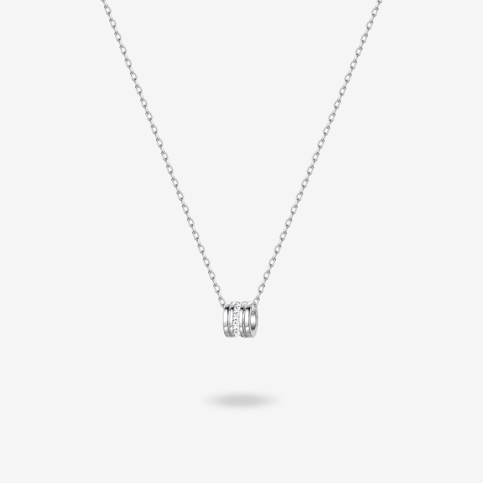 Colliers en argent sterling FANCIME "Notre engagement" pour couples