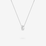 FANCIME "Cadenas du Temps Infini" Colliers assortis en argent sterling pour couples