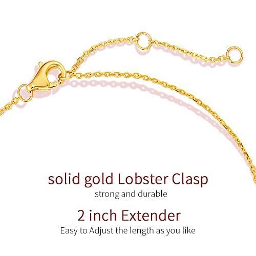 "Ever Eternal" Shiny Infinity Symbol Necklace In 14K Solid Gold - FANCI ME