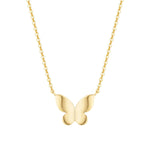 Fanci "Dreamy Butterfly" Butterfly 14K Yellow Gold Necklace Main